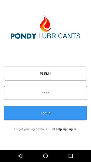 Pondy Lubricants Employee Mana Screenshot 1