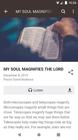 Mission of Grace Church Screenshot 2