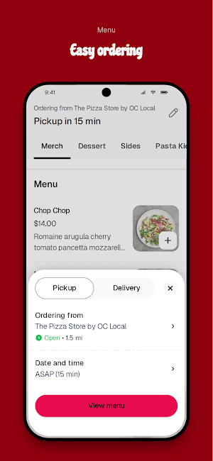 The Pizza Store by OC Local Screenshot 2