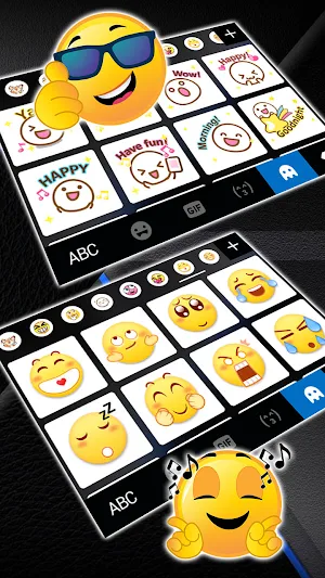 Blue Line Business Keyboard Background Screenshot 3