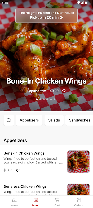 The Heights Pizza To Go Screenshot 1
