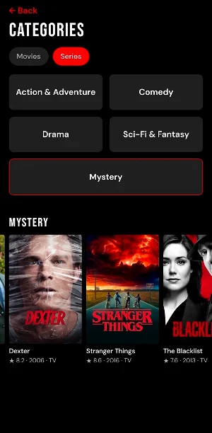 Gema TV: Movies & TV Shows Screenshot 3