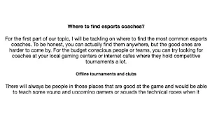 Online Game Coaching Guide Screenshot 0