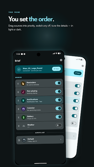 Brief — Watch Complication Screenshot 1