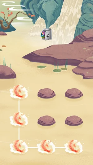 AppLock Live Theme Waterfall Screenshot 0