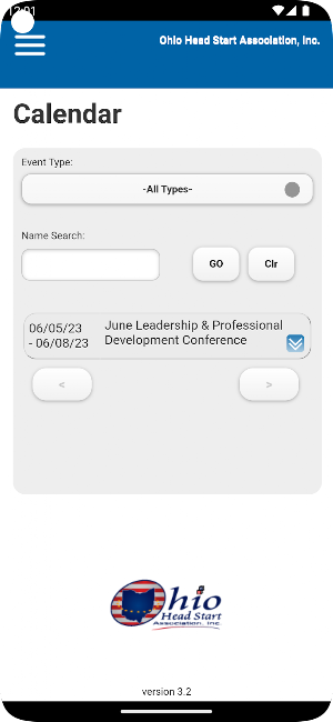 OHSA Mobile App Screenshot 1