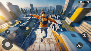 Rooftop Runner: Parkour Games Screenshot 2