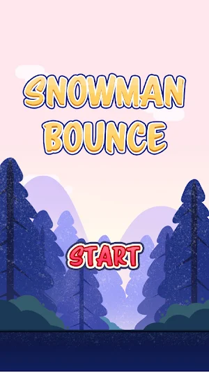 Snowman Bounce Screenshot 0