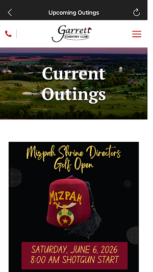 Garrett Country Club Screenshot 2