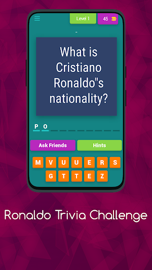 Cristiano Ronaldo Trivia Screenshot 0