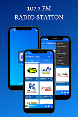 107.7 FM Radio Station Online Screenshot 0