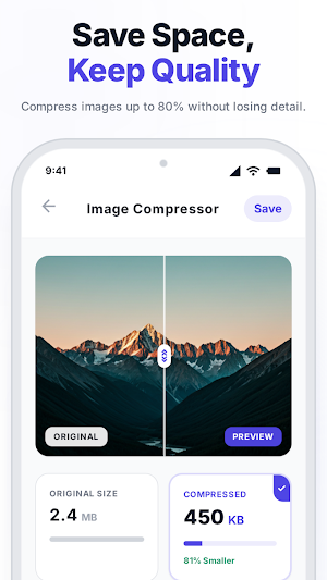 ScanFast – Scan QR & Compress Screenshot 1