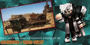 Map Western Cowboys : Wild West Screenshot 2
