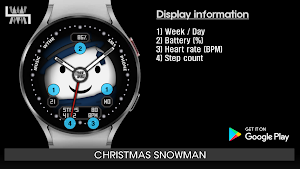 LMwatch Christmas snowman Screenshot 1