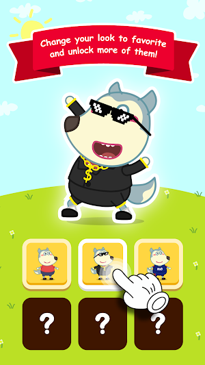 Wolfoo Hide and Seek Escape Screenshot 2