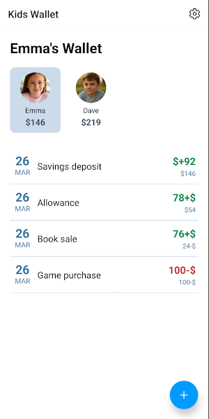 Kids Wallet Screenshot 0