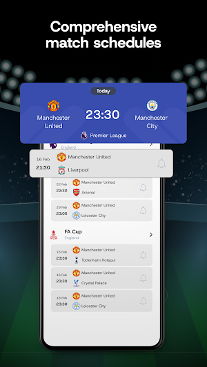 LiveGoal: Football Live Score Screenshot 1