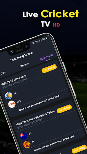 Live Cricket TV HD Screenshot 0
