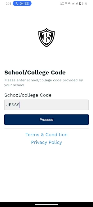 PARENT APP- JBSSS ASSAN Screenshot 0