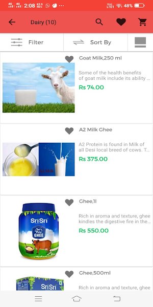 Satvik Organic Screenshot 3