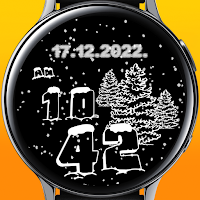 Winter in the woods