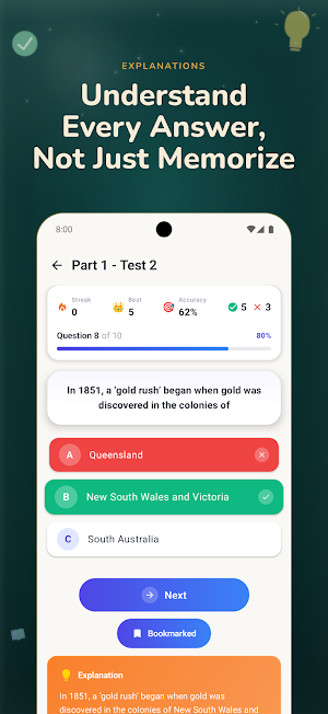 Citizenship Test AU 2026 Screenshot 3