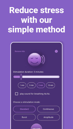 NeuroCalmer: Nervus Vagus App Screenshot 1