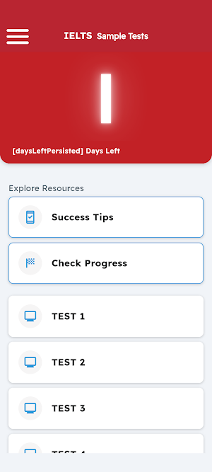 IELTS Sample Tests Screenshot 0