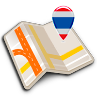 Map of Thailand offline