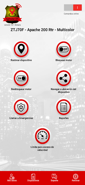 TopTracker GPS Screenshot 2