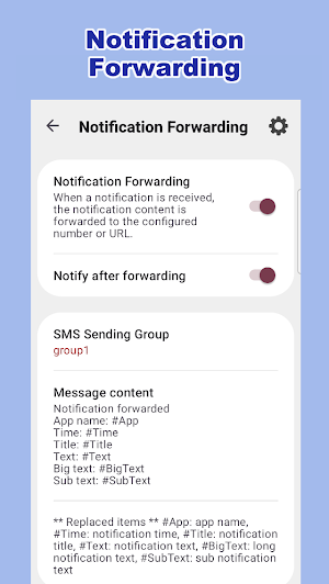 ForwardMan - SMS Forwarding Screenshot 3