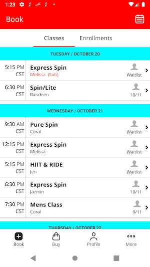 Pure Energy Spin Screenshot 1