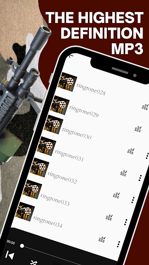 Machine gun ringtone screenshot 3