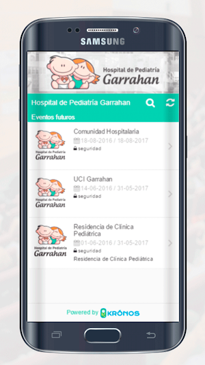 Hospital de Pediatría Garrahan Screenshot 1