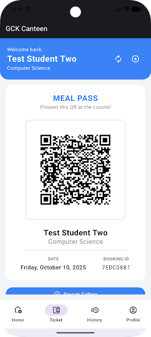 GCK Canteen Screenshot 2