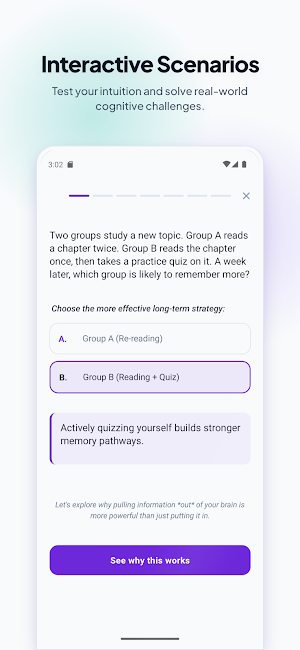 Reframo: Cognitive Workouts Screenshot 2
