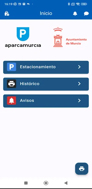 AparcaMurcia CONTROL Screenshot 0