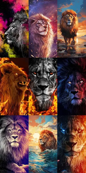Lion Wallpapers HD Screenshot 1