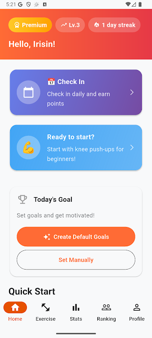 Myokine - Home Workout Screenshot 2