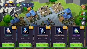 Idle Medieval Kingdom Army Screenshot 3