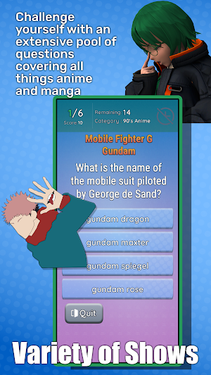 Anime Quiz Party Screenshot 2