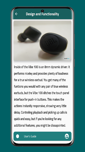 JBL VIBE 100 TWS Guide Screenshot 3