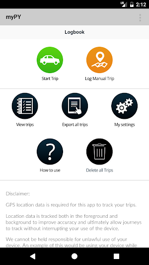 myPY Screenshot 2
