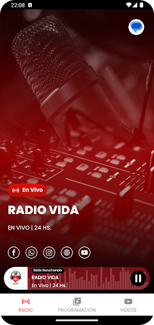 Radio Vida Screenshot 1