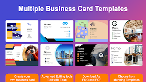 Business Card Maker: Editor Screenshot 0