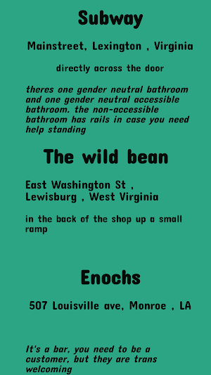 Refugee Restrooms Screenshot 1