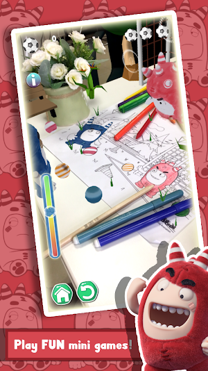 Oddbods Live Coloring (AR) Screenshot 0