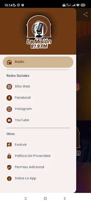 Radio La Mision Fm De Trinidad Screenshot 1