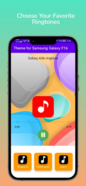 Theme for Samsung Galaxy F16 Screenshot 2