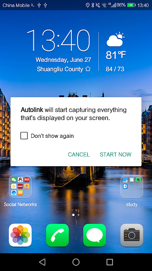 Vehicle multimedia entertainment APP Autolink Screenshot 1